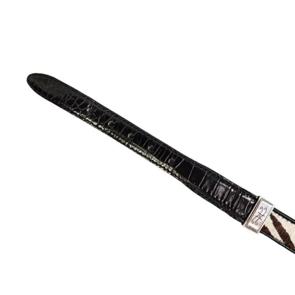 Brighton black leather